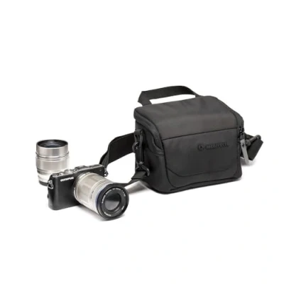 Abbildung von Manfrotto MB MA3 SB XS, Schultertasche, Universal, Schultergurt, Schwarz