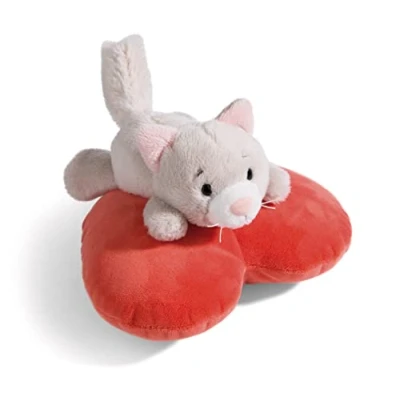 Abbildung von NICI Kuscheltier Love Katze flauschig 13cm liegend auf
