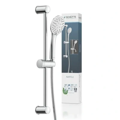 Abbildung von Schütte Brausegarnitur &quot;Napoli&quot;, (Set), Regendusche mit Schlauch und Halterung, Duschkopf 3 Strahlarten