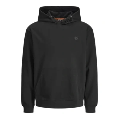 Abbildung von JACK&amp;JONES Herren JCOOUTDOOR Sweat Hood SN Kapuzenpullover, Black, XL