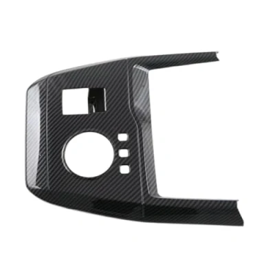 Abbildung von Ukbzxcmws Auto Mittelkonsole Getriebe Panel Abdeckung Trim Carbon Faser Für MG4 2023 Innen Dekoration Zubehör Ersatz
