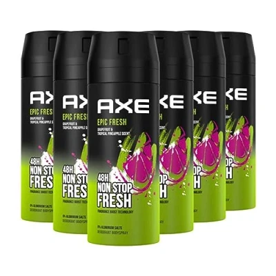 Abbildung von Axe Bodyspray Epic Fresh ohne Aluminiumsalze 6x150 ml