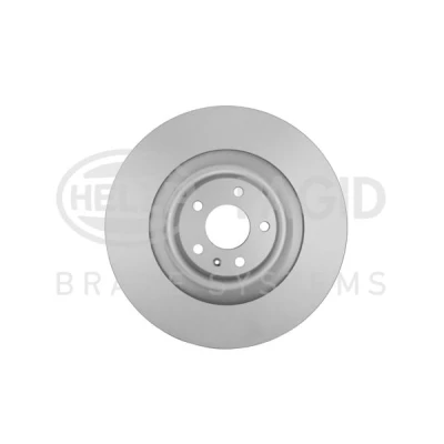 Abbildung von HELLA PRO High Carbon 8DD 355 129 601 Bremsscheibe 385 36 05/06 112 innenbelüftet beschichtet hochgekohlt ohne Radbefestigungsbolzen, Radnabe