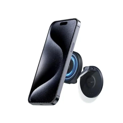 Abbildung von Baseus MagPro Series Magnetischer Handyhalter Auto, 180 Verstellbare Magnetische Handyhalterung Halterung, Mehrzweck Faltbarer Handyständer für iPhone 15 Pro Max, Samsung S24 Ultra &amp; Mehr