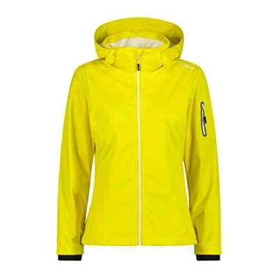 Abbildung von CMP Leichte Softshelljacke für Damen mit abnehmbarer Kapuze, Mauve, D40