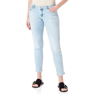 Abbildung von ONLY Damen Onlcoral Life Sl Sk Dnm Cro468 Jeans, Light Medium Blue Denim, 32W / 30L EU