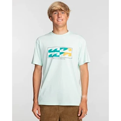 Abbildung von Billabong Inversedpour Tshirt print, Herren, Größe: XS, Green