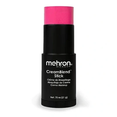 Abbildung von Mehron Make up CreamBlend Stick Gesichtsbemalung, Körperbemalung und Grundierungscreme Körperfarbe Stift (Pink)