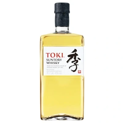 Abbildung von Suntory Whisky Toki Japanischer Blended aus Hakushu, Yamazaki und Chita mit feinem, süßen würzigem Abgang 43% Vol 700 ml