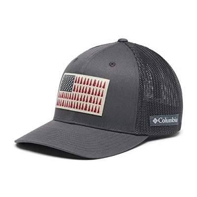 Abbildung von Columbia Unisex Netz Baum Flagge Ball Cap Hai/Hai, Größe L/XL