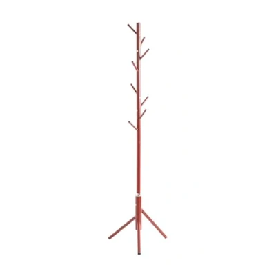 Abbildung von HAKU Möbel Garderobenständer rot, Metall Maße: H 173 cm x Ø 48 cm, Style: Traditional
