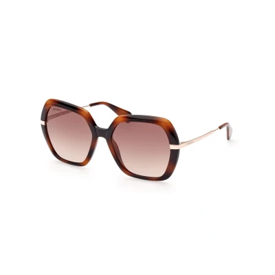 Abbildung von MAX&amp;Co. Sonnenbrille, Damen, Größe: One Size, marrone chiaro sfumato