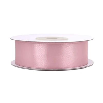 Abbildung von Creativery Satinband, Satinband 25mm x 25m Rolle Altrosa