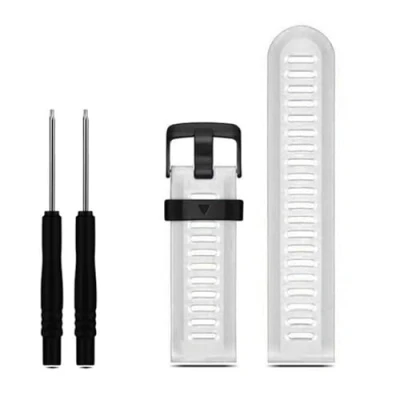 Abbildung von Armband Kompatibel mit Garmin Fenix 3 HR/6X GPS/5X Sapphire/Descent MK1, Uhrenarmbänder für Garmin, Uhrenarmband aus Silikon, Ersatzarmband Damen Herren