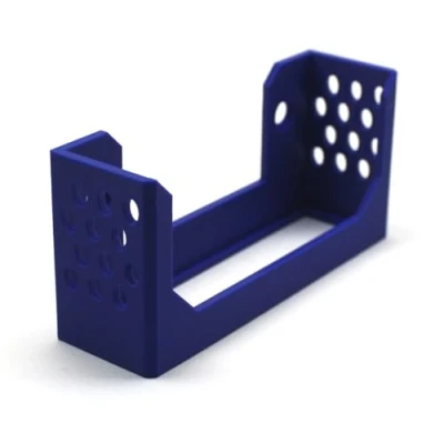 Abbildung von Wandhalterung für TP Link TL SG105, SG1005, LS105, SF1005 Serien (Blau)