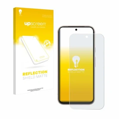 Abbildung von upscreen Entspiegelungs Schutzfolie für Google Pixel 8a Displayschutz Folie Matt [Anti Reflex, Anti Fingerprint]