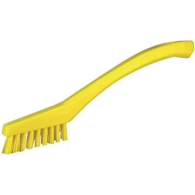 Abbildung von Vikan, Handbürste, Reinigungsbürste, Polypropylen, mit Polyester Borsten, 4401, gelb, 1