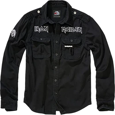 Abbildung von Brandit Iron Maiden Vintage Eddy Long Sleeve T shirt S