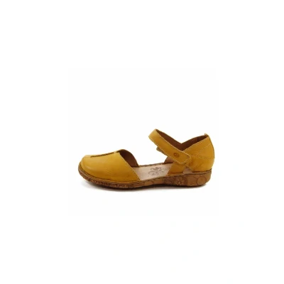 Abbildung von Josef Seibel Riemchenballerina, Damen, Größe: 44, Safran Schuhe