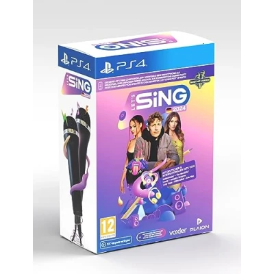 Abbildung von Let&#039;s Sing 2024 German Version (+ 2 Mics) (Playstation 4) (AT PEGI)