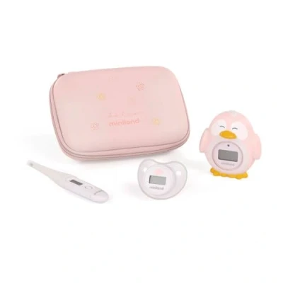 Abbildung von Miniland Thermokit Dolce Candy. Praktsch verschließbares Etui mit drei Babythermometern