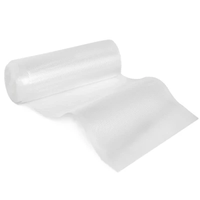 Abbildung von ALLPAX Vakuumierrollen 6 m x 15 cm 2 Stück BPA frei mit strukturiert Lebensmittel echt Folienrollen für Vakuumierer kaufen
