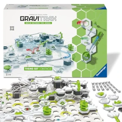 Abbildung von Ravensburger Kugelbahn Bausatz GraviTrax Theme Set Obstacle, Made in Europe, FSC® schützt Wald weltweit