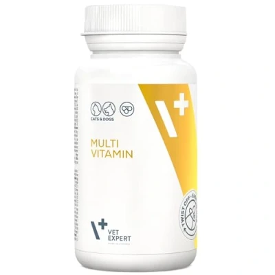 Abbildung von VET EXPERT Multivitamin Vitamin und Mineralstoffpräparat für Hunde Katzen 30 Kapseln.