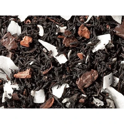 Abbildung von Schwarzteemischung Bon Tea Schoko/Kokos Note aromatisiert