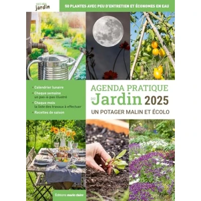 Abbildung von Agenda pratique du jardin 2025: Un potager malin et écolo