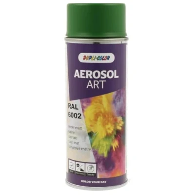 Abbildung von Dupli Color 666513 AEROSOL ART RAL 6002 laubgrün seidenmatt 400 ml