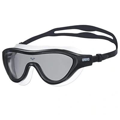 Abbildung von Arena THE One MASK Schwimmbrille smokeblackblack, Größe: Size, Smoke black