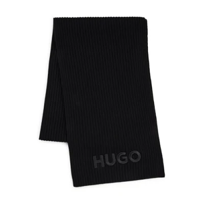 Abbildung von HUGO Schal, Herren, Größe: one Size, Black