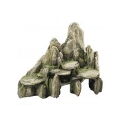 Abbildung von Aqua Della Dekor Stein Schiefer Aquarium Ornament 25,5x15,5x20 c...