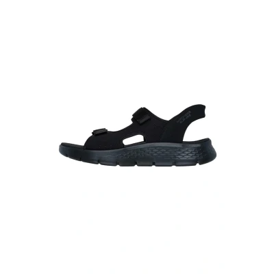 Abbildung von Skechers Herren Hands Free Slip ins Go Walk Flex Easy Entry Sandal Sportsandale, Limettenschwarz, 48.5 EU