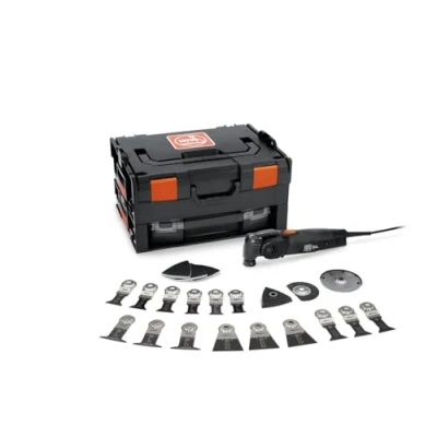 Abbildung von Fein MM 700 MAX BLACK EDITION 72297461000 Multifunktionswerkzeug inkl. Koffer, mit Zubehör 36teilig 250 W (72297461000)