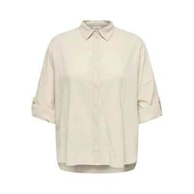 Abbildung von ONLY CARMAKOMA Langarmbluse &quot;CARTIZANA COTTON L/S SHIRT WVN NOOS&quot;