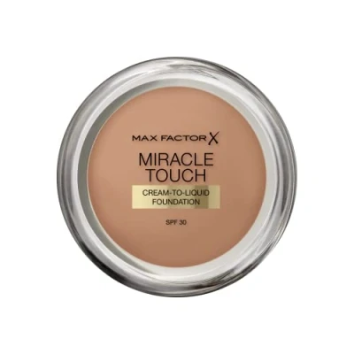 Abbildung von Max Factor Miracle Touch Skin Perfecting Foundation 085 Caramel