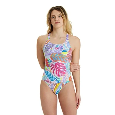 Abbildung von Arena Damen Swim Pro Badeanzug, Black Multi, 38