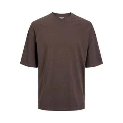 Abbildung von Jack &amp; Jones Jjecharge TEE Oneck Tshirt basic, Herren, Größe: XXL, Mulch