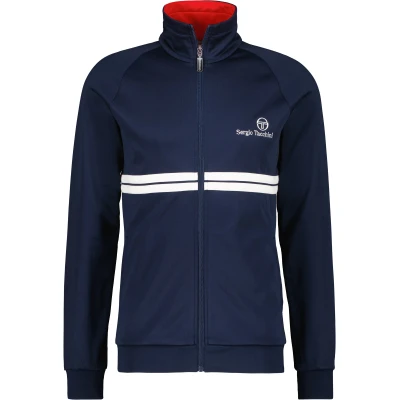 Abbildung von Sergio Tacchini Trainingsjacke, Herren, Größe: Large, Maritime blue adrenaline rush white