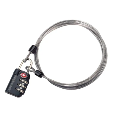 Abbildung von Eagle Creek 3 Dial TSA Lock &amp; Cable graphite