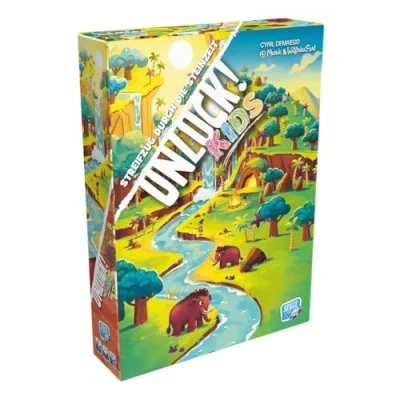 Abbildung von Space Cowboys Spiel Kinderspiel Unlock! Kids Streifzug durch die Steinzeit SCOD0114
