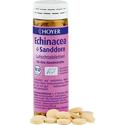Abbildung von Hoyer Bio Echinacea+sanddorn Lutschtable 60 St