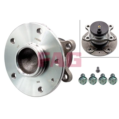 Abbildung von FAG 713 6235 40 Radlagersatz Foto entspricht Lieferumfang 139,90, 71,80 SUZUKI: SX4 I Schrägheck, SWIFT 4, Vitara IV SUV, FIAT: Sedici