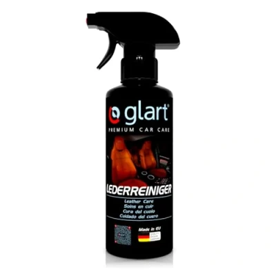 Abbildung von Glart 45LR Lederreiniger Auto Zubehör Fahrzeuge Möbel Sofa Motorradbekleidung Handtaschen, 500ml Innenraum Lederpflege Autopflege Reiniger