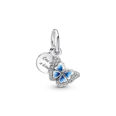 Abbildung von Pandora Quote Double Dangle Anhänger, Damen, Größe: One Size, Sterling silver