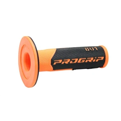 Abbildung von Progrip PA080100AF02 Lenkergriffe MX 801, Fluo Orange/Schwarz