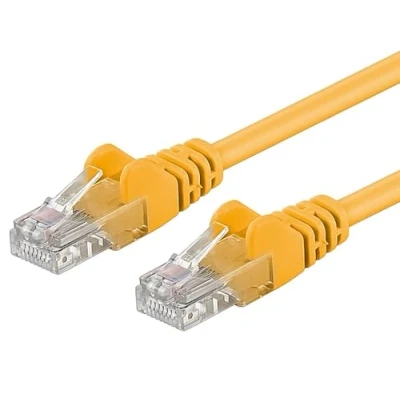 Abbildung von PremiumCord Patchkabel UTP RJ45 Level 5E 0.5m Gelb