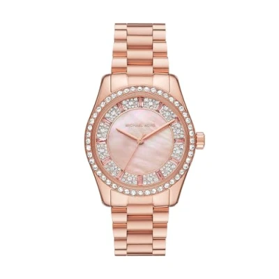 Abbildung von Michael Kors Uhr Rose goldcoloured, Damen, Größe: One Size, gold coloured